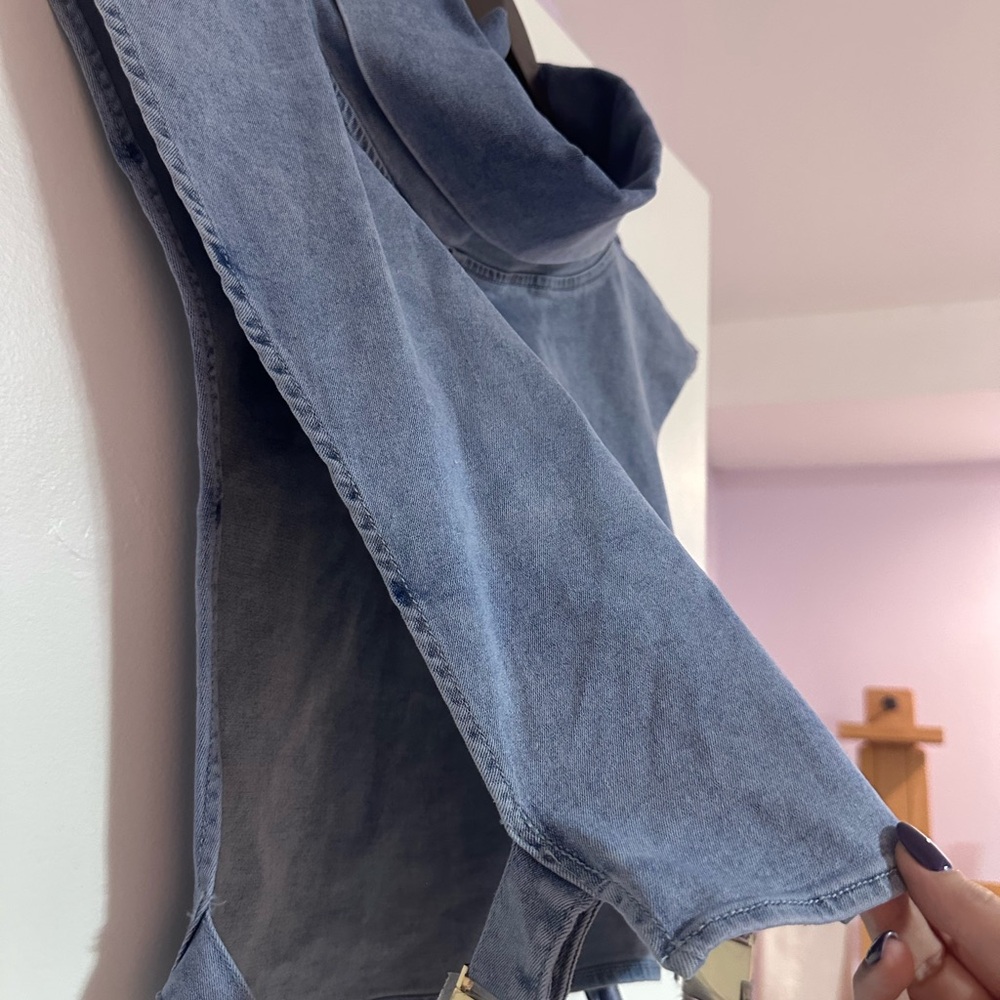 Micas Sleeveless Denim Top NWT - Picture 5 of 5